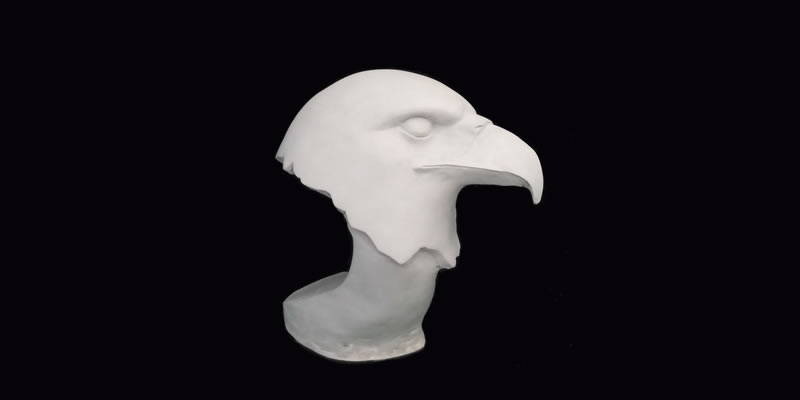 Sculpture of Eagle Head