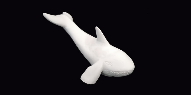 Sculpture of Orca Whale